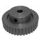 B&B Manufacturing 60XL037M6WA12, Timing Pulley, Aluminum, Clear Anodized,  60XL037M6WA12 - alternate 1